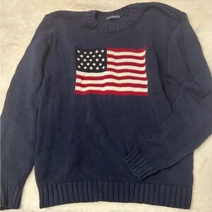 brandy melville usa flag knit sweater!